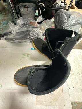 Hodgman Neoprene Zipper Wading Boots Size 12
